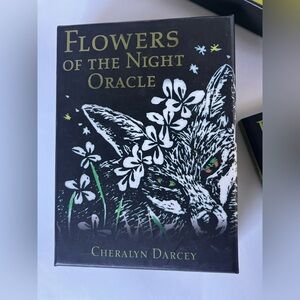 Flowers of the night oracle deck by Cheralyn Darcey